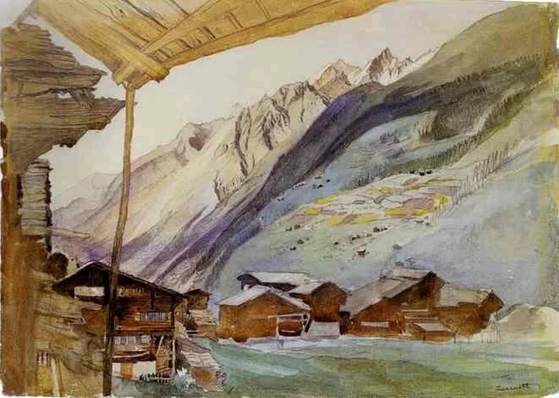 Zermatt, 1844 - Victoria & Albert Museum, London
